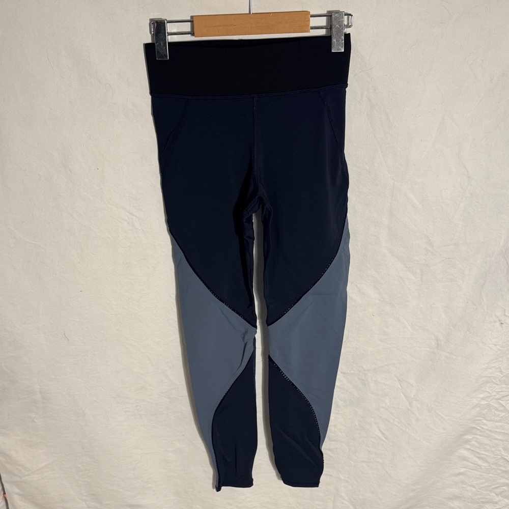 MICHI Blue and black Leggings